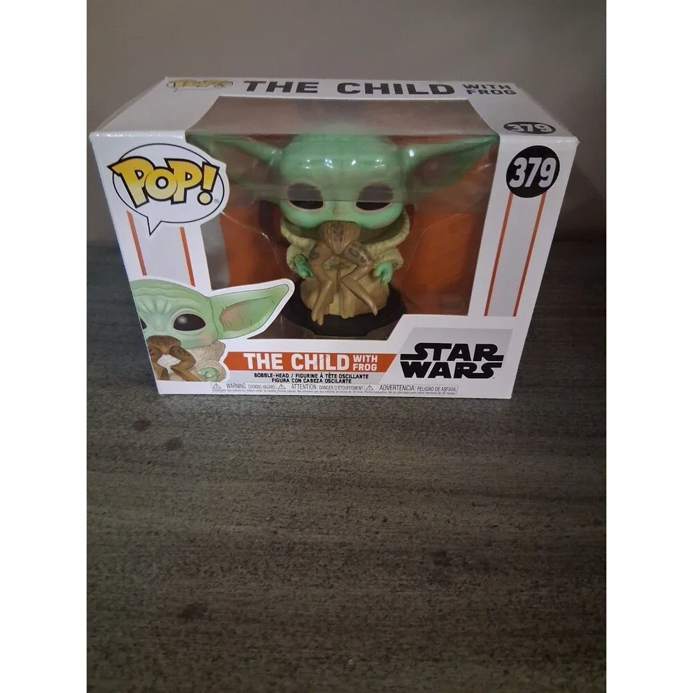 NIB Funko POP! Star Wars The Child With Frog Vinyl Figure #379